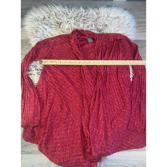 Rei women’s red wrap sweater - Picture 4 of 12